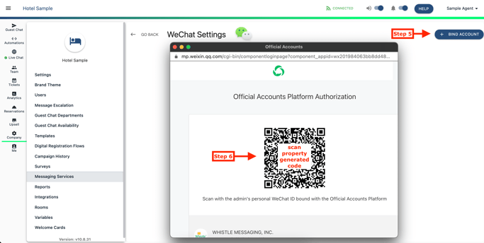 WeChat Steps 2